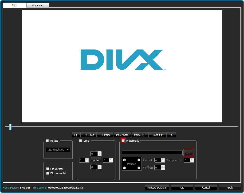 pioneer divx video converter